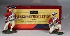 BRITAINS American Revolution-  British 17th Infantry of Foot Firing Line 17963