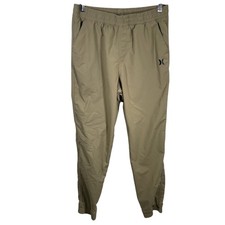 Hurley H20-Dri Woven Pants Boys XL 13-15 Yrs Jogger Khaki Pockets