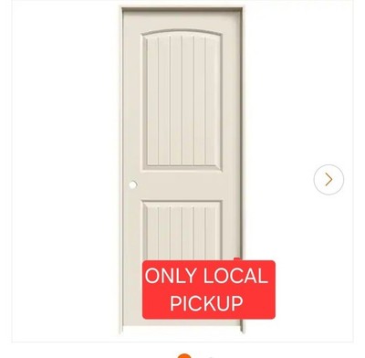   JELD-WEN32 in. x 80 in. 2 Panel Santa Fe Primed Right-Hand Smooth Molded 