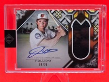 2025 Topps Transcendent Jackson Holliday Patch Relic Auto 9/25 #TCAR-JH