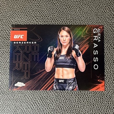 Alexa Grasso Case Hit SP 2025 Topps Chrome UFC Berzerker #BZK-1 Short Print