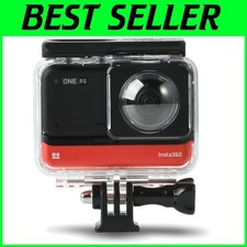 30M Waterproof Shell for Insta360 ONE RS 360  - Perfect for Diving  Surfing