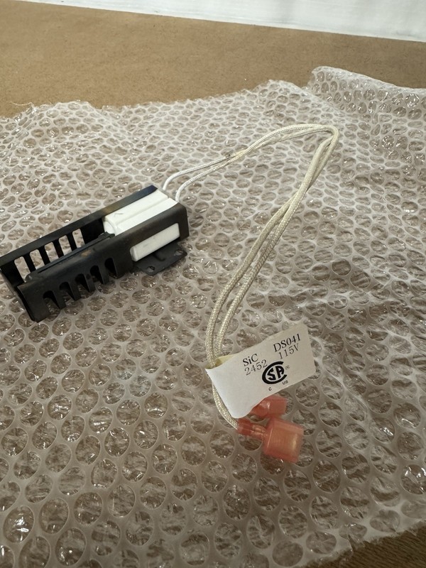 Gas Range Oven Igniter SiC DS041 Use with EATON 4100