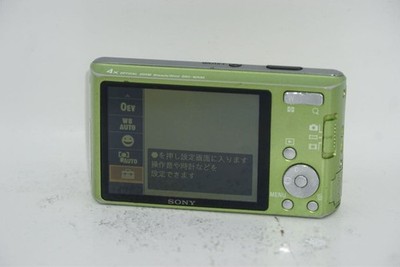 SONY Cyber Shot DSC-W530 Green Digital Camera 14.1MP 4x Zoom