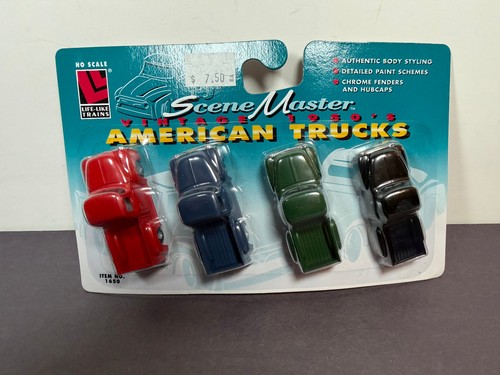Juego Life Like Trains Scene Master Vintage Años 50 Camiones Americanos Escala 1650 HO | Zustand: New