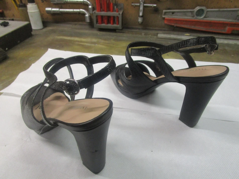 escarpins ouvert pointure 43 noir - Photo 3/3