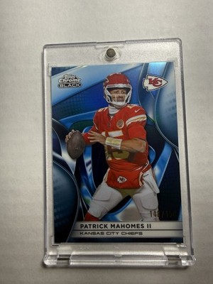 2025 Topps Chrome - Patrick Mahomes II #148 Blue Wave Refractor /150 🔥📈
