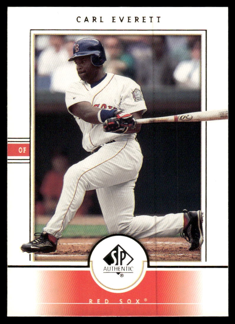 2000 SP Authentic #27 Carl Everett