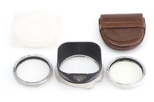 Rollei Rolleiflex Bay. II Metal Hood With UV H1 Filter Set