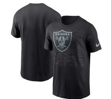 Men s Nike Black Las Vegas Raiders NFL Team Apparel T-Shirt Medium