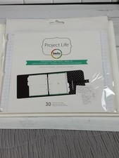 NEW Project Life Perforated Card Pages 15 4x6 15 3x4 By Becky Higgens Journal