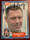 1988 SWELL Football Raymond Berry Signed GLOBAL AUTHENTICATED  Auto COLTS HOF — photo 2