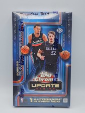 2025-26 TOPPS CHROME UPDATE SERIES BASKETBALL ONE SEALED HOBBY BOX Q3292