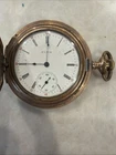 Antique Fancy Dial 1900-1910 Elgin pocket watch Estate Untested, Gold Filled