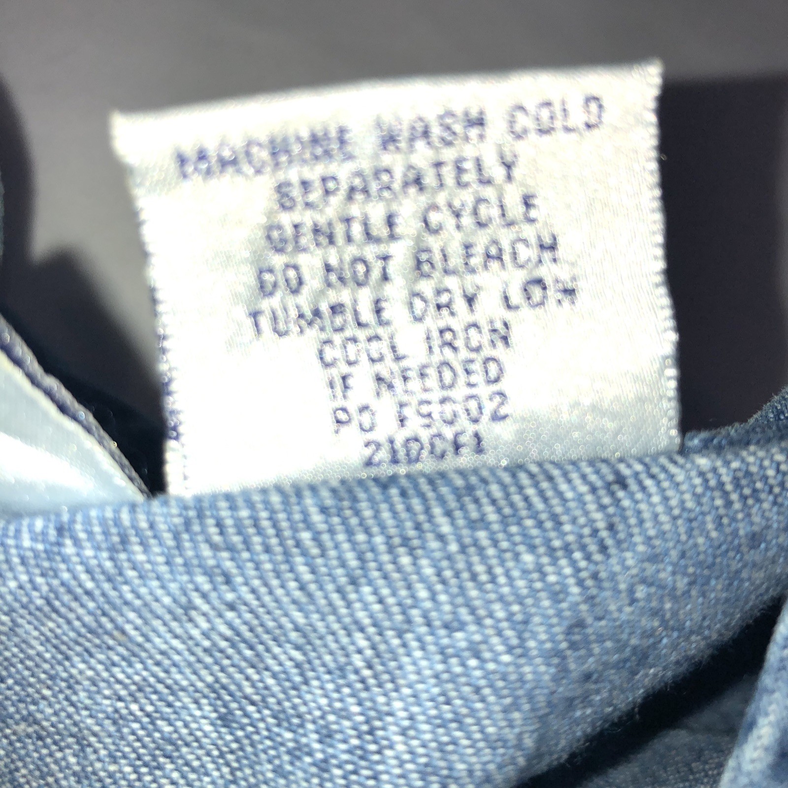 Vintage Two Twenty Denim Patchwork Embroidered Ve… - image 4