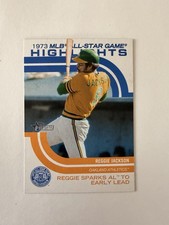 2022 Topps Heritage High Number - 1973 Mlb All-Star Game Highlights Reggie...