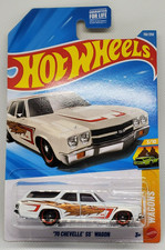 2026 Hot Wheels White 70 Chevelle Ss Wagon Hw Wagons 110 2026 Hot Wheels White 70 Chevelle Ss Wagon Hw Wagons 110
