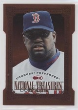 1997 Donruss Preferred National Treasures Bronze Cut to the Chase Mo Vaughn 0t2