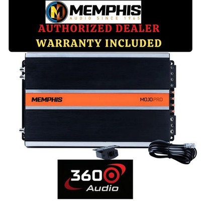 Memphis Audio MJP2000.1 2000 Watt RMS Monoblock Subwoofer Amplifier With Knob
