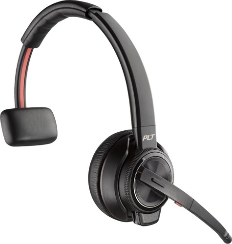 POLY Savi 8210-M Office DECT 1880-1900 MHz Single Ear Headset - 8D3J8AA - 第 2/7 張圖片