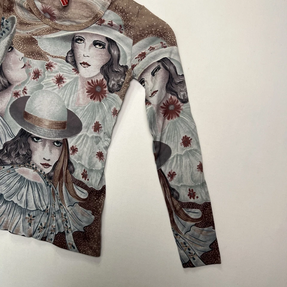 Винтажные сюрреалистические брюки Y2k Hong Kong Clubwear размер XS модерн  - Изображение 4 из 4