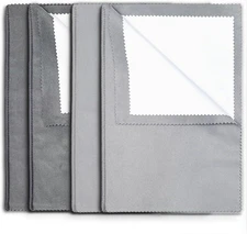 4pcs Polishing Cloth Large Cleaning Cloths for Gold Silver and Platinum Jewelry,