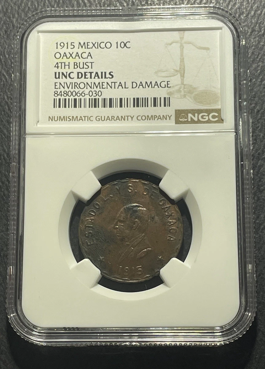 10 Centavos NGC 1915 Year Mexican Coins (1905-Now) for sale | eBay
