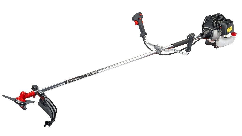 Débroussailleuse thermique à essence avec guidon ergonomique pour grand jardin