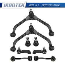 Irontek Front Upper Control Arms Lower Ball Joint Kit for 2005-2007 Jeep Liberty