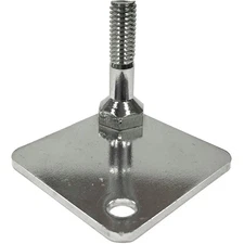 Nexel AFSQ No Growth Foot Plate Chrome Silver