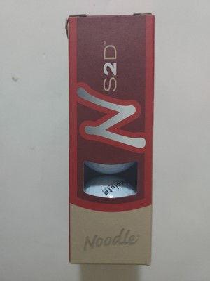 Taylor Made Noodle S2D Supreme Distance 3 Pack Golf Balls NEW