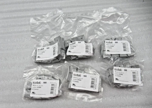 Icotek 41203 KT Cable Grommets Gray 1-35mm Diameter Cable *LOT OF 60*