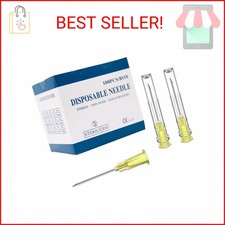 30 Gauge 1 Inch Needle: 100 Pcs Luer Lock Needles - Individually Sealed Packages