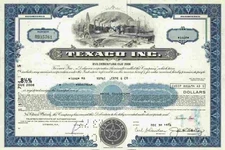 Texaco Oil San Ramon Chevron 1976 Standard Oil Merger $1000 John McKinley