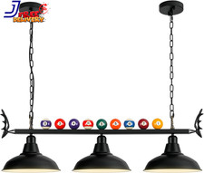 Pool Table Light Billiard Light for 7' 8' 9' Pool Table Hanging Billiards Ligh