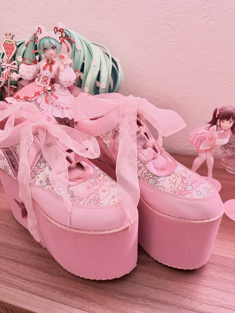 YRU x Sanrio Little Twin Stars Platforms | eBay