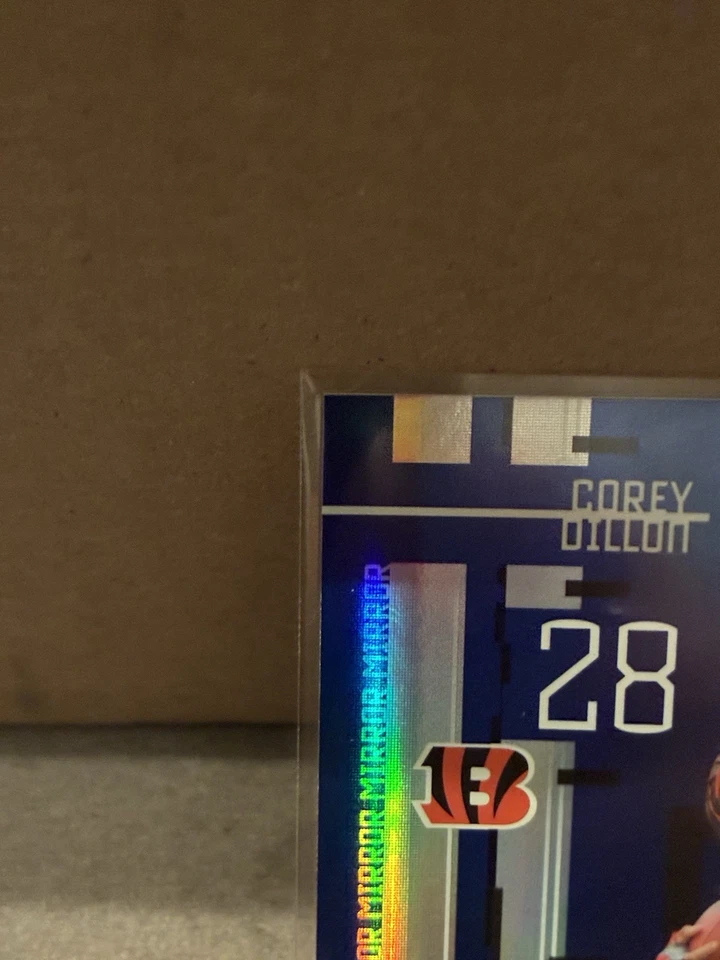 2005 Leaf Certified Materials - Corey Dillon #125 Mirror Blue /50 - Image 3 of 4