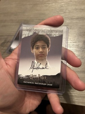 Alfred Enoch Dean Thomas Harry Potter Order of the Phoenix Artbox AUTO Card   