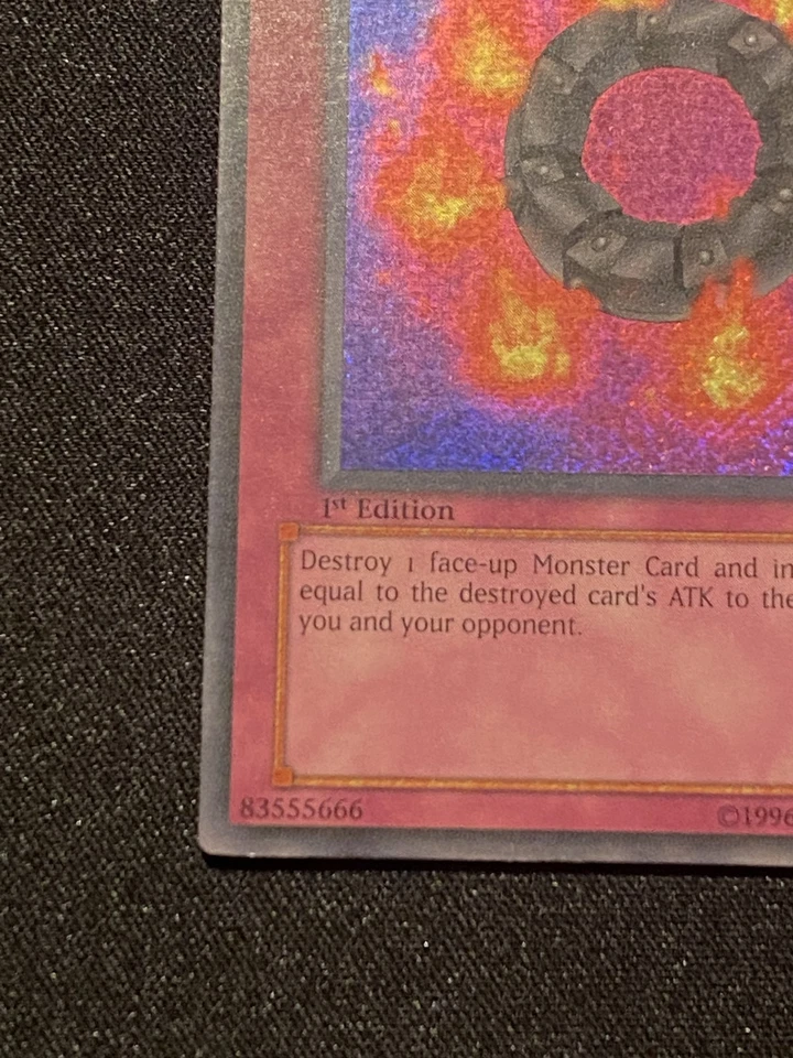 Ring of Destruction PGD-000 1st Edition NM Secret Rare 2003 Yugioh - Image 4 of 4