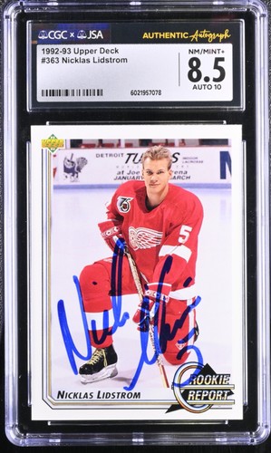1992 Nicklas Lidstrom #363