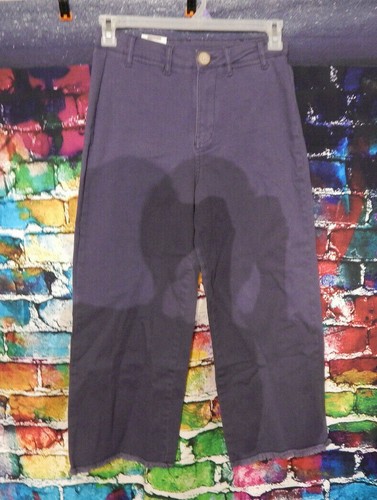 Tru Wide Leg Crop High Rise Pants size 