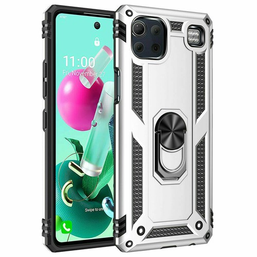 Shockproof Ring Stand Armor Phone Case For LG K92 5G K53 K22 K51S K40S Stylo 7 6 - Picture 21 of 24