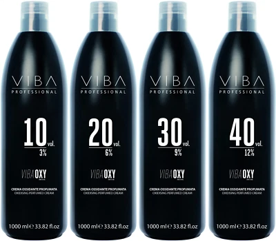 Viba Professional Peroxide Oxidising Cream Hair Dye Developer Activator 1000ml
