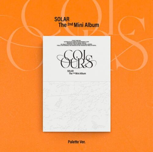 MAMAMOO SOLAR COLOURS 2nd Mini Album Palette Ver - Picture 1 of 2