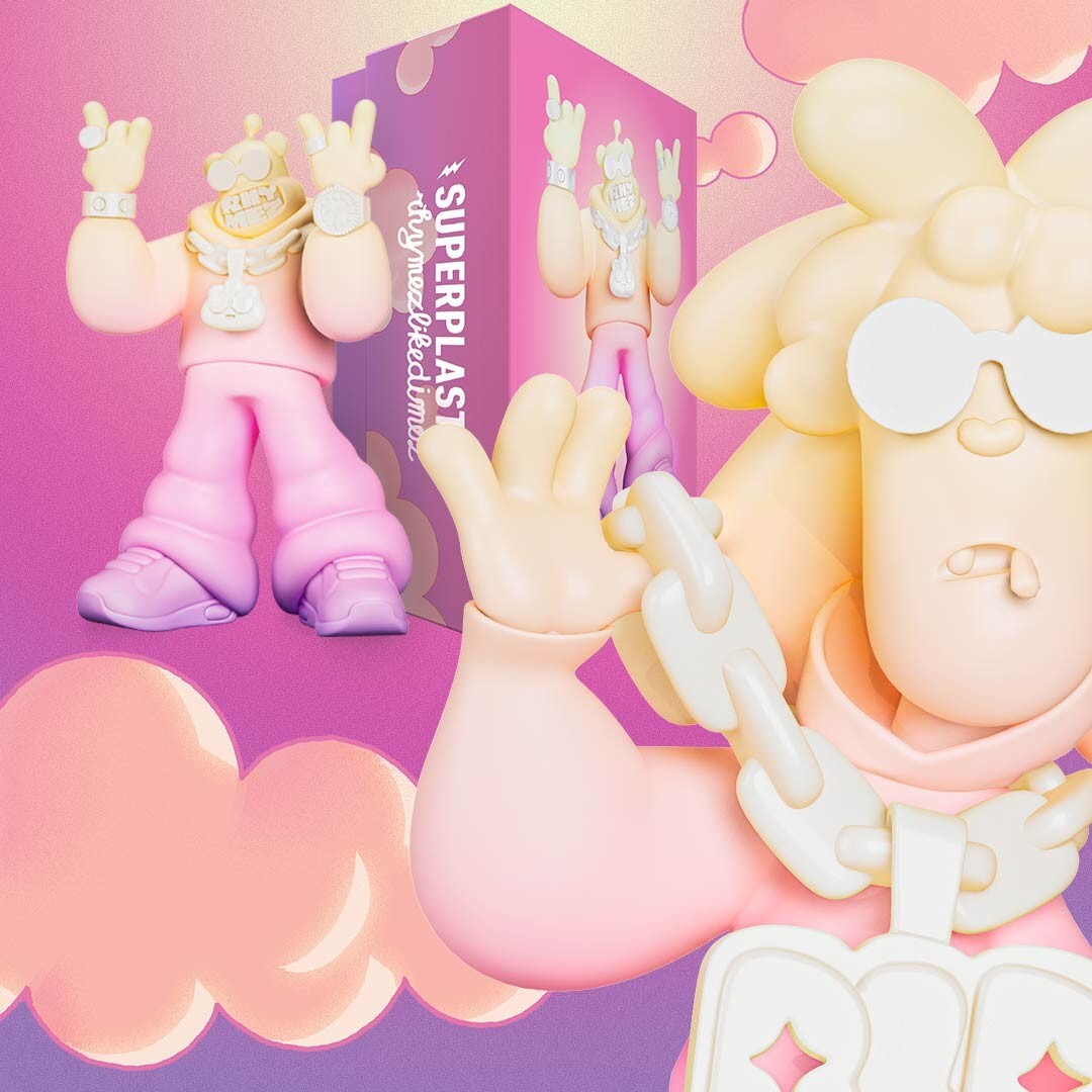 Superplastic x GHOST KIDZ　2個セット Ghost Kidz by Rhymezlikedimez x Superplastic - Vinyl Pulse