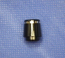 Premium Professional Quality 0.335'' Wood Golf Club Ferrule Black/1 Silver Ring
