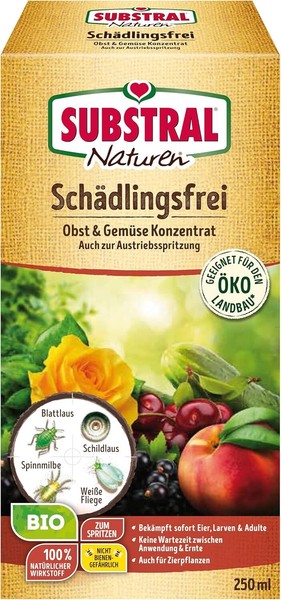 Substral® Naturen® Bio SchäDlingsfrei Obst- Und GemüSe Konzentrat - 250 Ml-image