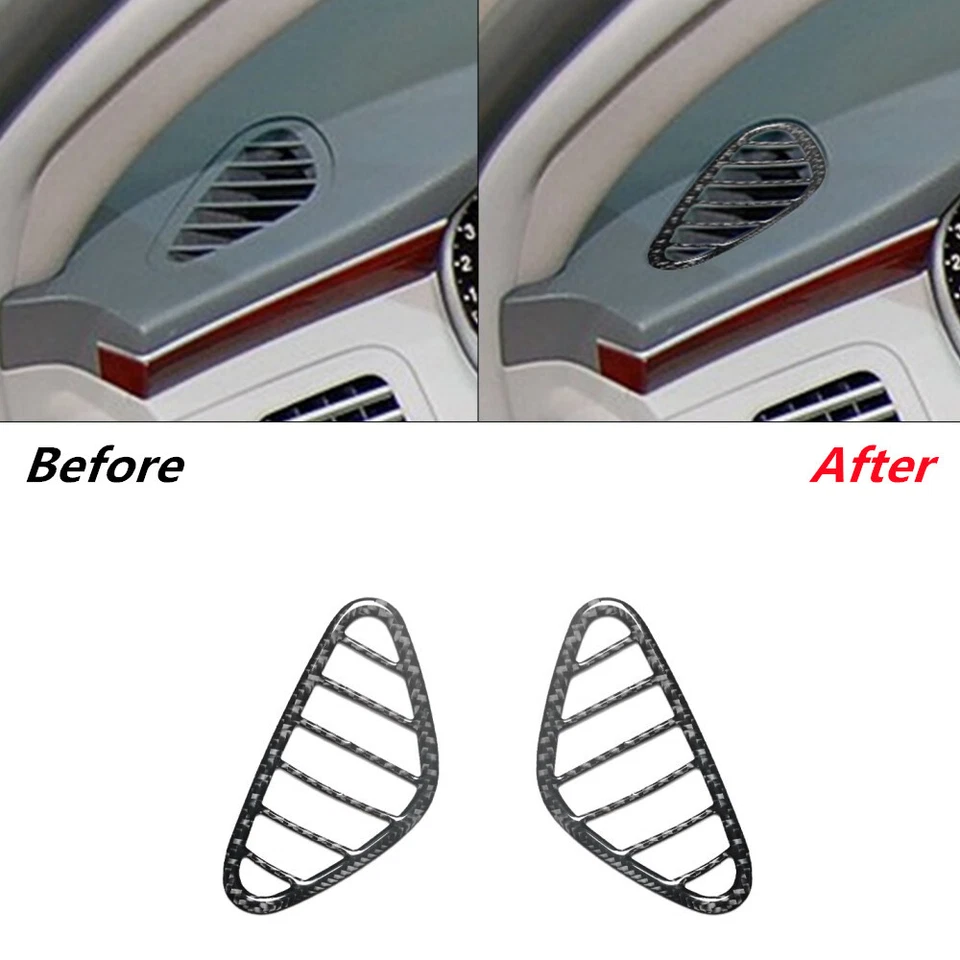 51Pcs Carbon Fiber Full Interior Set Kit Cover Trim For Hyundai Azera 2006-2011 Foto 2 de 4