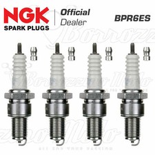 4 CANDELE ORIGINALE NGK BPR6ES FIAT UNO 60 /60 CS / 60 S 1.1 05.1985 - 08.1989