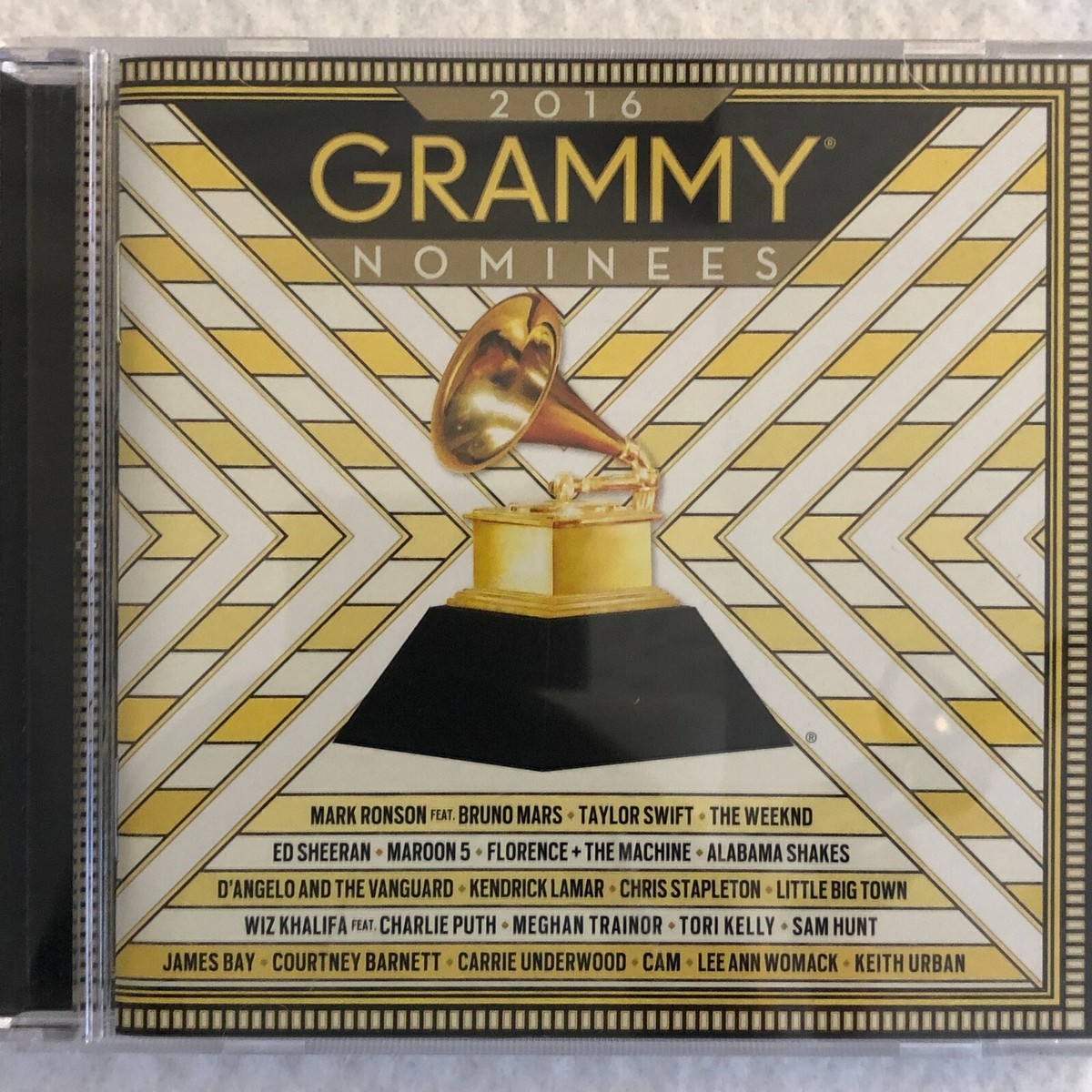 Grammy Nominees 2016 CD Pop 2010s 21 Song Compilation Album